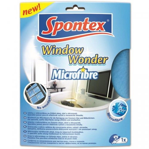 Spontex Ścierka Window Wonder Mikrofibra 97044097