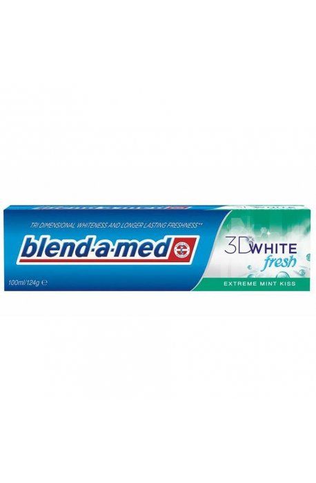 Pasty do zębów - Pasta Do Zębów Blend-a-med 100ml 3D White Fresh Extreme Mint Kiss - 