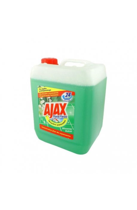 Środki uniwersalne - Płyn Uniwersalny 5l Konwaliowy Zielony Ajax  - 