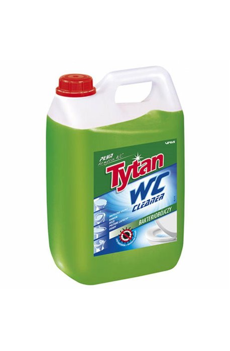 Płyny do WC lub łazienki oraz koszyki zapachowe - Płyn Do Wc 5l Zielony Tytan - 