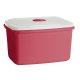 Pojemniki do żywności - Pojemnik Do Mikrofalówki 2,3l Top Box Czerwony 1545 Plast Team - 