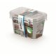 Pojemniki do żywności - Pojemnik Do Żywności Antybakteryjny Nano Box Set 2x0,65l 3022 - 