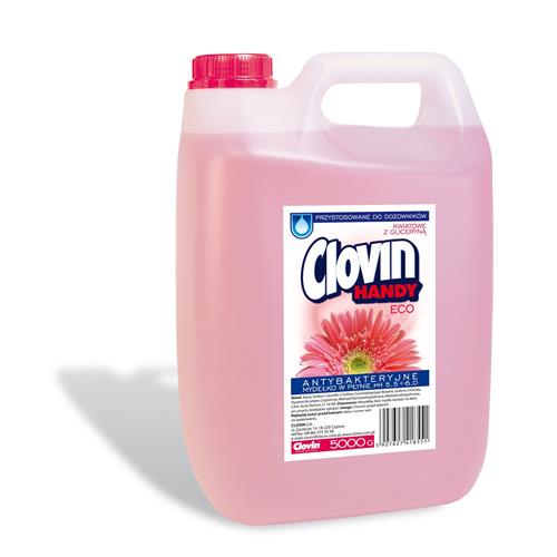 Mydło antybakteryjne 5l Kwiatowe Clovin