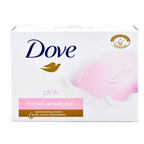 Mydło W Kostce Różowe 100g Dove