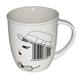 Kubki - Kubek Ceramiczny wzór White Coffee EH774 Elh - 