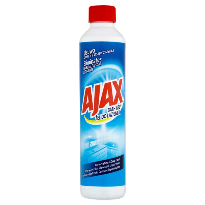 Płyny do WC lub łazienki oraz koszyki zapachowe - Ajax żel do czyszczenia łazienek 500ml - 