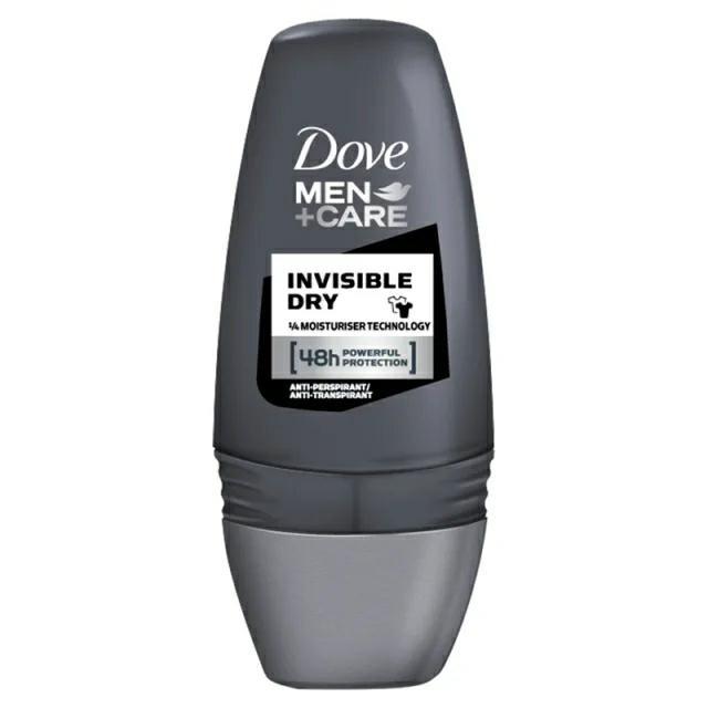 Antyperspiranty - Dove Invisible Dry Men Roll- on Antyprespirant W Kulce 50ml - 