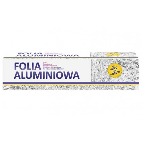 Folia Aluminiowa 1kg Gastronomiczna W Kartonie