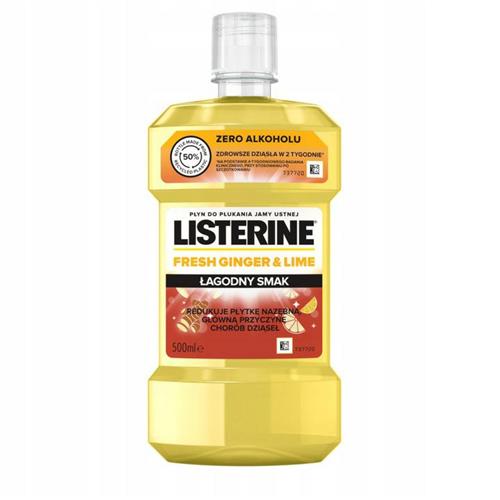 Listerine Płyn Do Płukania Fresh Ginger Lime 500ml..
