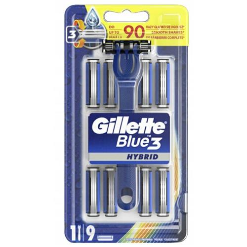 Gillette Blue 3 Hybrid Maszynka + 9       Wkładów..                                                                             